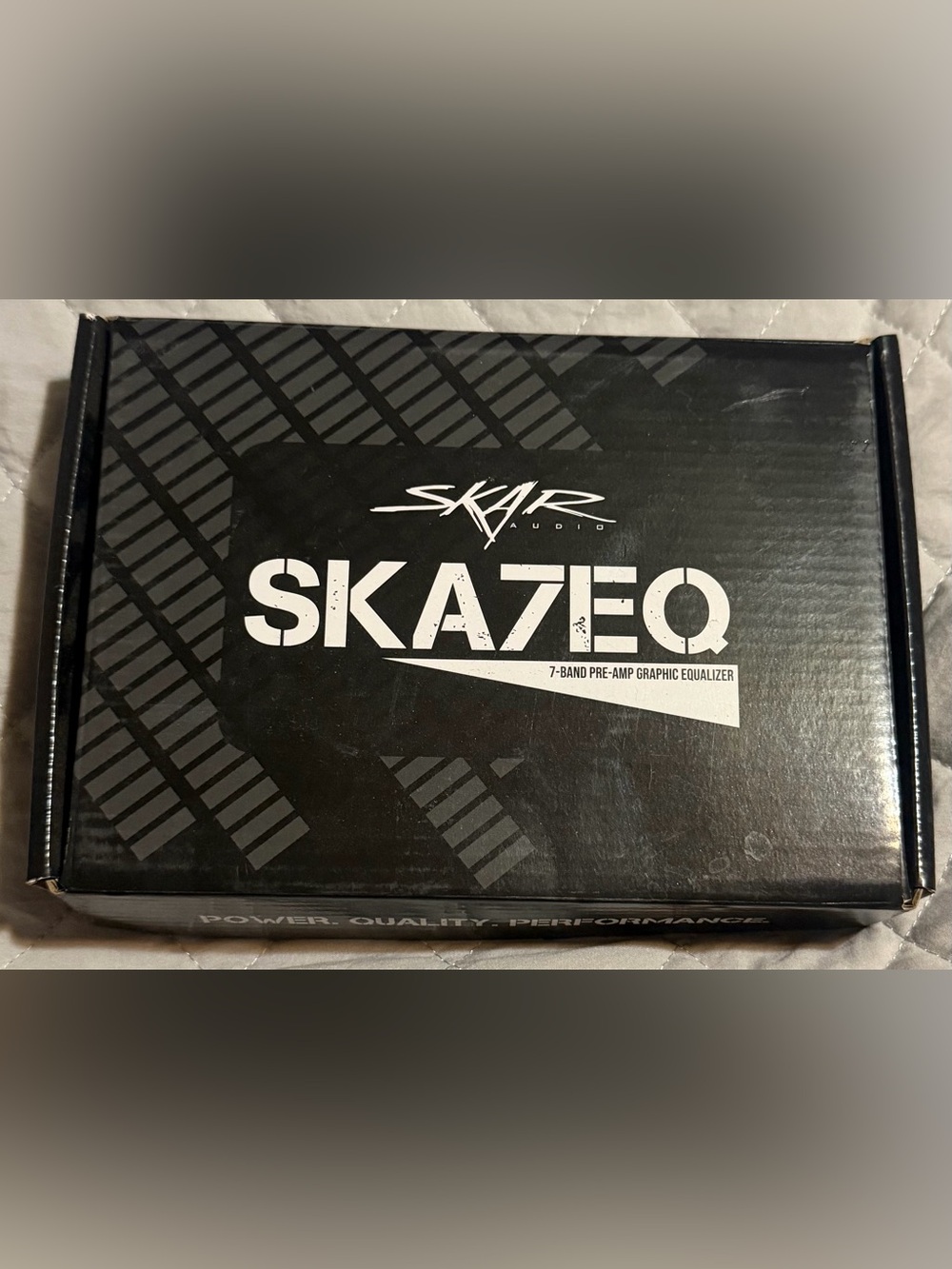 SKA7EQ 7-Band Car Audio Graphic Equalizer - Black